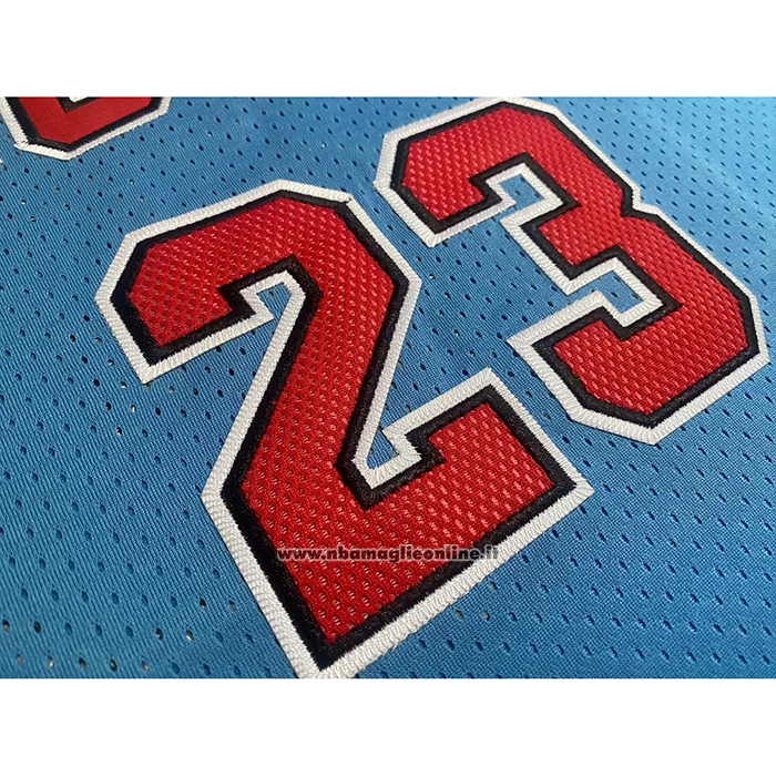 Maglia Chicago Bulls Michael Jordan #23 Mitchell & Ness 1997-98 Blu